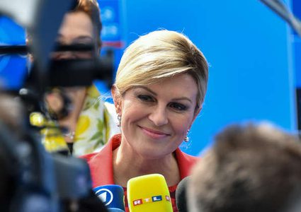 رئيسة كرواتيا: لا أعرف كيف أتماسك حتى الأحد