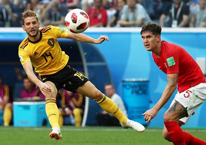 بلجيكا تسقط انجلترا بثنائية في مونديال روسيا