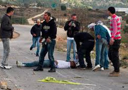 إصابة شاب برصاص المستوطنين جنوب نابلس