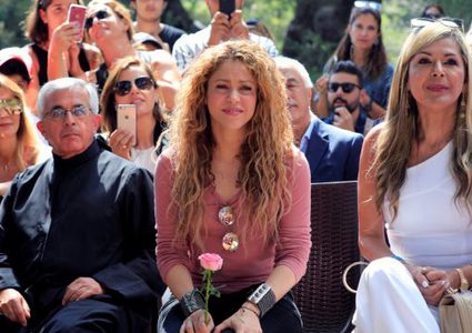 شاكيرا تغني في لبنان