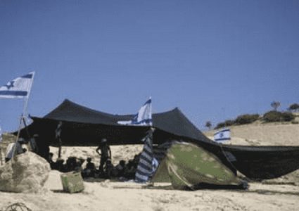 مستوطنون ينصبون معرشات بالأغوار الشمالية