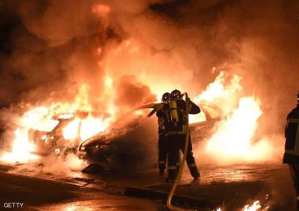 إحراق مئات السيارات في ليلة تتويج فرنسا