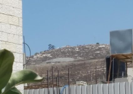 مستوطنون يهاجمون عصيرة القبلية (صور)