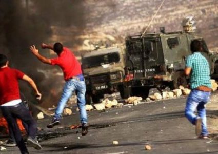 مواجهات مع الاحتلال في أبو شخيدم (صور)