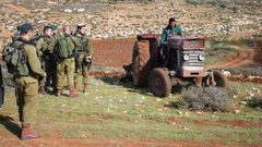 الاحتلال يستولي على120دونما من أراضي بلدة الخضر