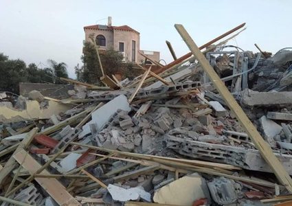 هدم 4 منازل عربية في اللد