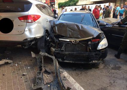 إصابة خمسة عمال في حادث سير جنوب الخليل