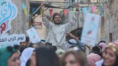 نابلس ترتدي الزيّ الفلسطيني