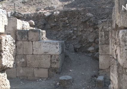 أهم المباني الرومانية في مدينة نابلس