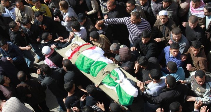 غزة تشيع جثمان الشهيد رضوان