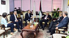 الرئيس يتفقد مقر الهيئة العامة للإذاعة والتلفزيون