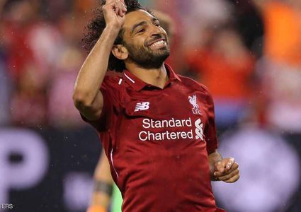 صلاح يسجل من أول لمسة في ليلة هزيمة السيتي