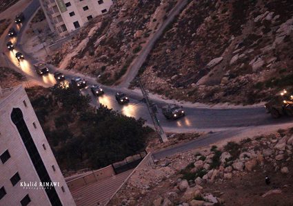 مواجهات في 5 بلدات شمال وشرق رام الله فجر اليوم