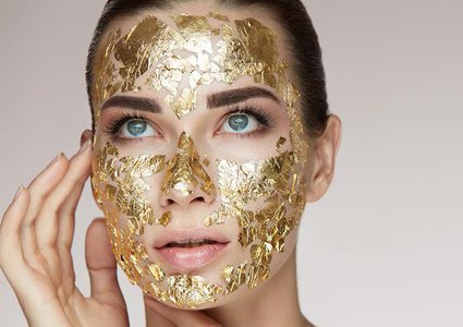 استخدام الذهب للعناية بالبشرة