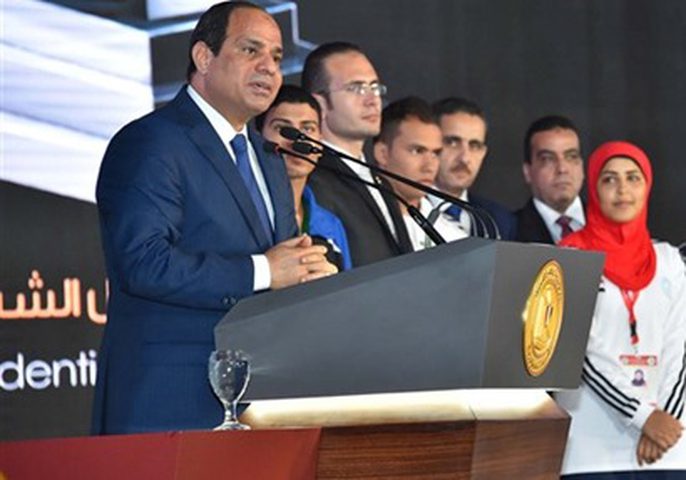 السيسي: نسعى للمصالحة من أجل موقف فلسطيني موحد