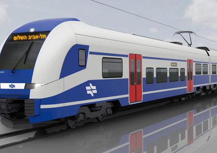 إنشاء أول قطار كهربائي في إسرائيل