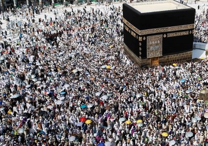 416 ألف حاج وصلوا السعودية