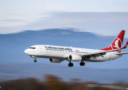 طائرة تركية تهبط اضطرارياً في مطار الخرطوم