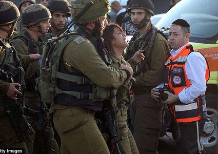 الاعلام العبري: اصابة مجندة في مخيم الدهيشة