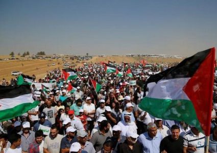 155 شهيداً وأكثر من 17 ألف مصاب منذ بدء مسيرات غزة