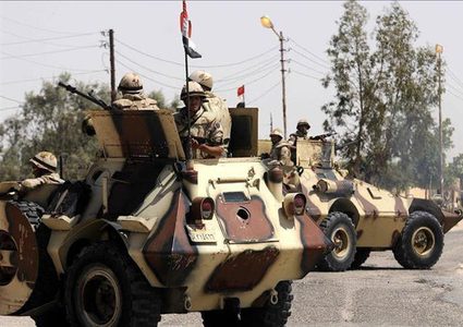الجيش المصري يعلن مقتل 52 مسلحاً في سيناء