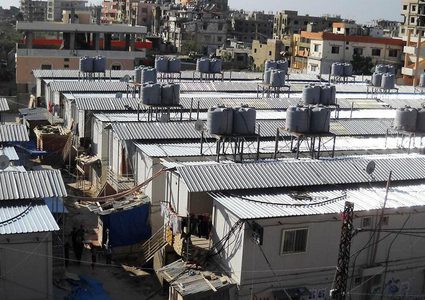 "الأونروا" وألمانيا يسلمان منازل في "نهر البارد"