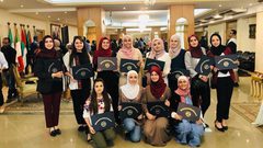 طالبات من النجاح يختتمن فترة ابتعاثهن