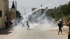 إصابات بالاختناق خلال مواجهات في كفر قدوم