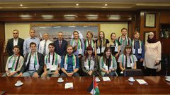 النجاح تستقبل مجموعة طلبة دوليين جدد من IAESTE