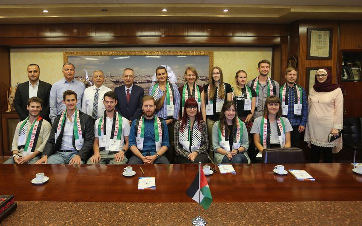 النجاح تستقبل مجموعة طلبة دوليين جدد من IAESTE