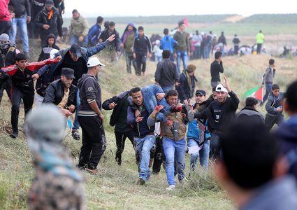 جهود فلسطينية مصرية  لمعالجة جرحى غزة