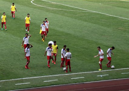 منتخبنا الأولمبي يحول هزيمته لفوز مستحق(صور)