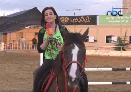 هواية ركوب الخيول العربية في قطاع غزة