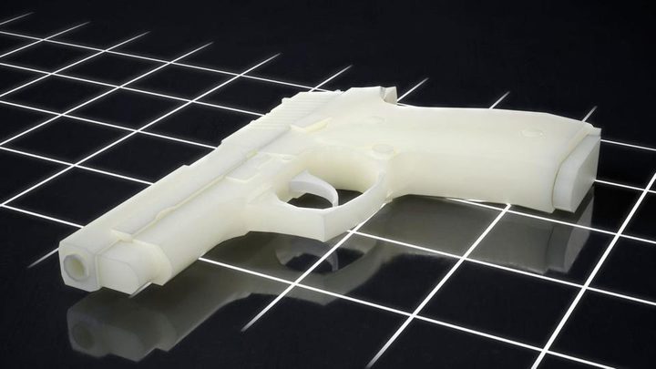 تصنيع البنادق بنظام الطباعة ثلاثية الأبعاد