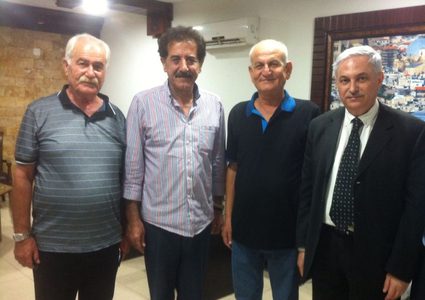 أعضاء المركزي في لبنان يصلون فلسطين