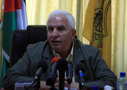 الأحمد: التهدئة عمل وطني وليس فصائليا