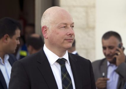 غرينبلات: لن يكون أحد راضياً بالكامل عن خطة السلام