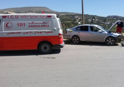 مصرع مواطن بحادث سير ذاتي في مدينة غزة