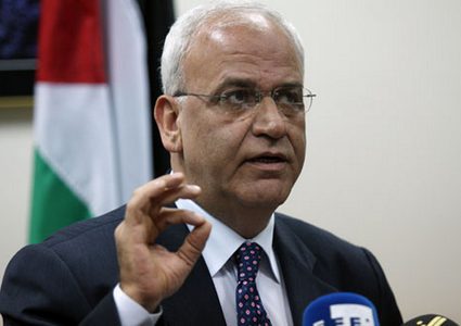 عريقات: التهدئة مع الاحتلال بغزة قاعدة لصفقة القرن