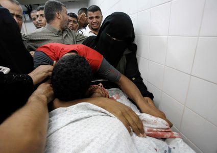 استشهاد الشاب سعدي معمر من رفح