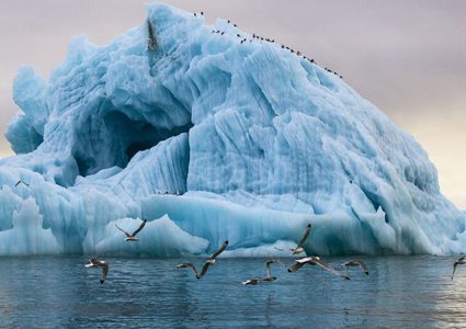 الحرارة المرتفعة تفكك أكبر "بؤرة جليدية" بالأرض