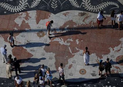 الخريطة الحقيقية للعالم وأحجام القارات