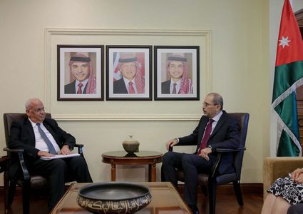 الصفدي وعريقات يؤكدان على ضرورة إطلاق حراك دولي