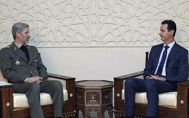 اتفاق عسكري سوري ايراني