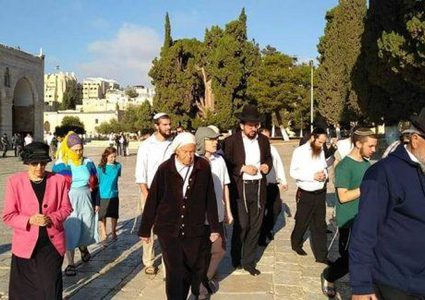 احتجاز هويات النساء بالأقصى واقتحامات بحراسة مشددة