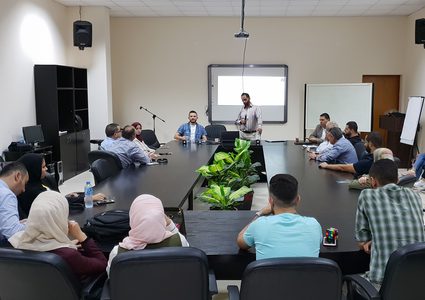 محاضرة حول "Blockchain" في  "النجاح" (فيديو)