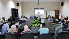 محاضرة حول "Blockchain" في  "النجاح" (فيديو)