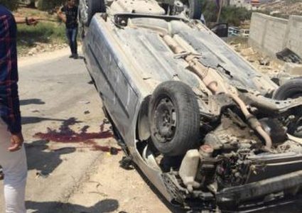 وفاة فتى جراء انقلاب مركبة جنوب جنين