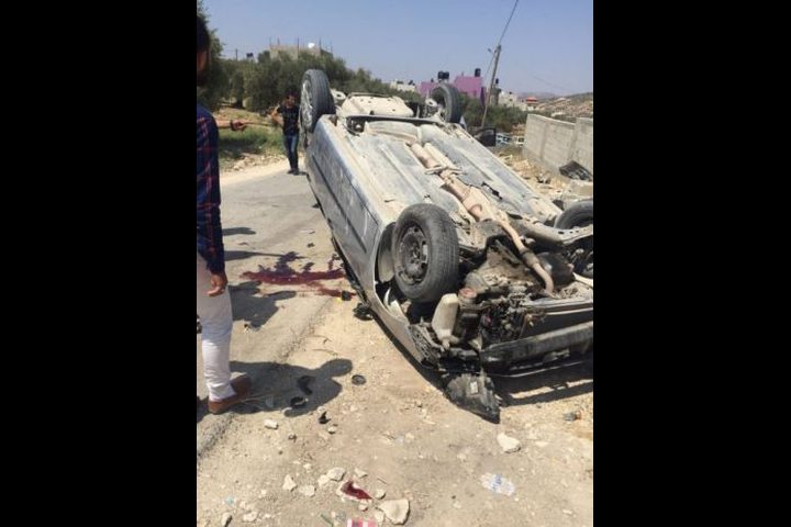 وفاة فتى جراء انقلاب مركبة جنوب جنين