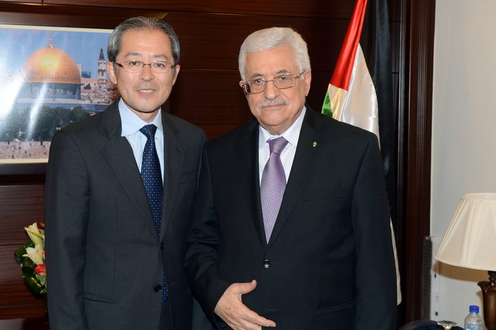 الرئيس يستقبل المبعوث الياباني للشرق الأوسط